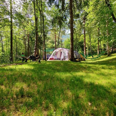 Camping Vodenca Hotel Bovec Buitenkant foto