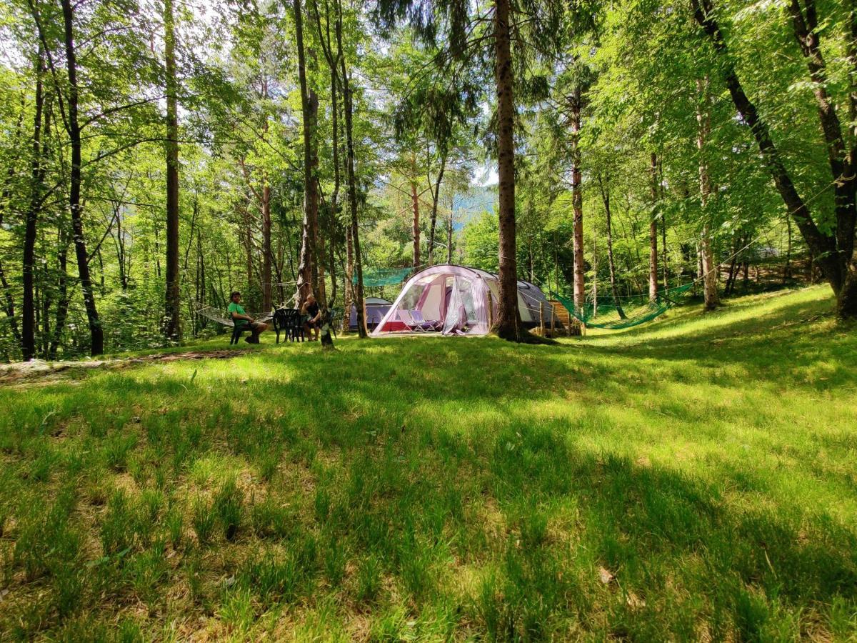 Camping Vodenca Hotel Bovec Buitenkant foto