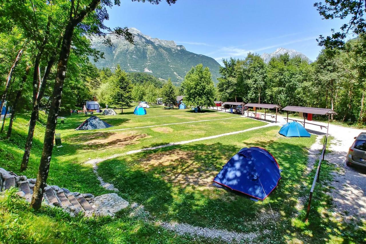 Camping Vodenca Hotel Bovec Buitenkant foto