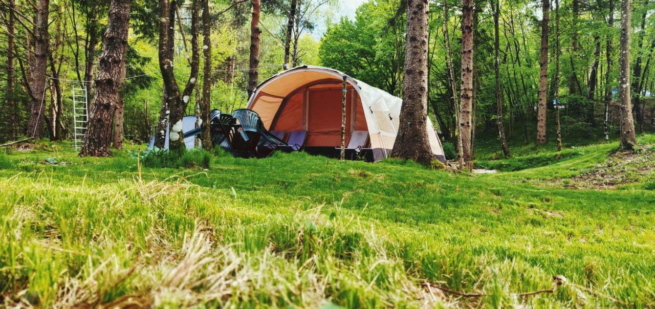 Camping Vodenca Hotel Bovec Buitenkant foto